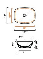 Catalano GREEN LUX 50 Washbasin; White.