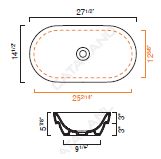 Catalano SFERA 70 WASHBASIN; White