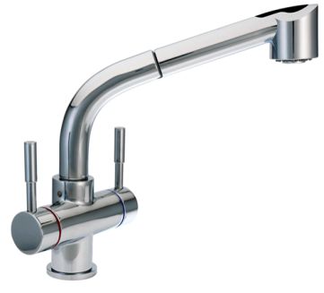 LaTorre Kitchen Faucet 14081 TO; Polished Chrome