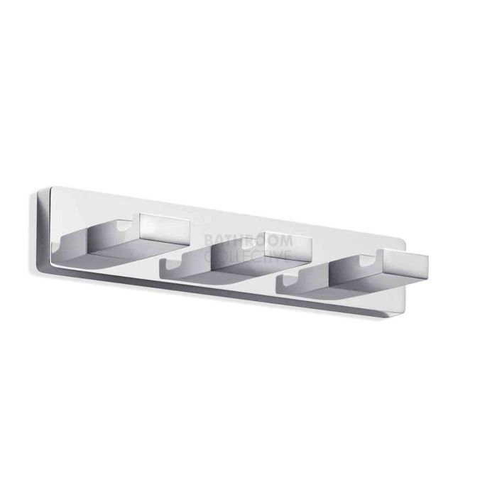 Inda LEA Triple Robe Hook; Chrome