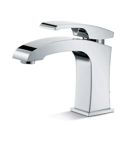 Newform Single Lever Basin Mixer (with 1-1/4” pop-up waste set); Polished Chrome