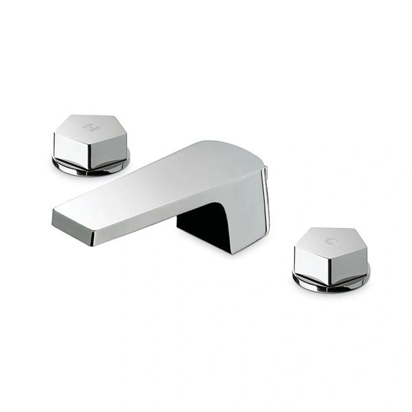 Newform 8" Center Low Spout Lav; Polished Chrome