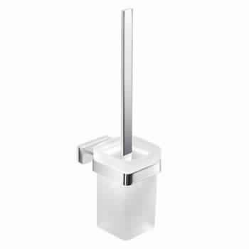 Inda LEA Wall Toilet Brush; Chrome