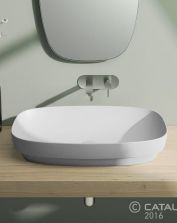 Catalano GREEN LUX 65 WASHBASIN; Matte Green