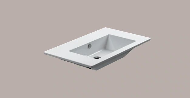 Catalano 80 STAR Washbasin (with 0, 1 or 3 tapholes)