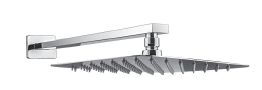 Cavalli 8" Square Shower Head, Polished Chrome